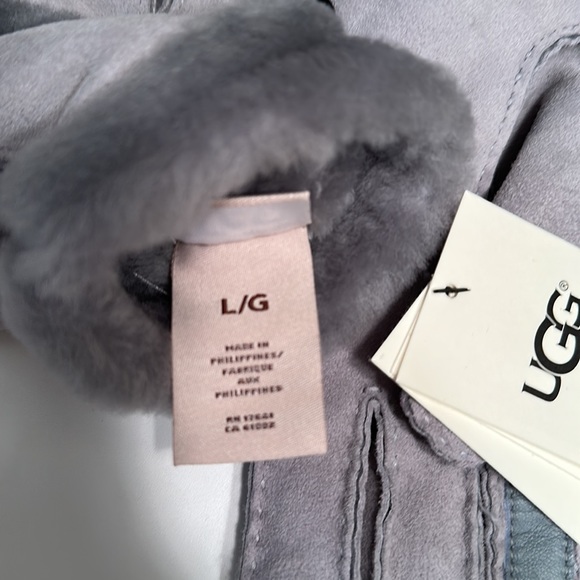 UGG size L , leather gloves. - Picture 5 of 7